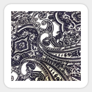 Blue Bandana Pattern Sticker